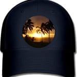 Jeep Island Sunset Ball Cap