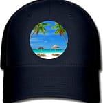 my beach place ball cap