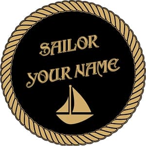 Sailor Your Name Ball Cap