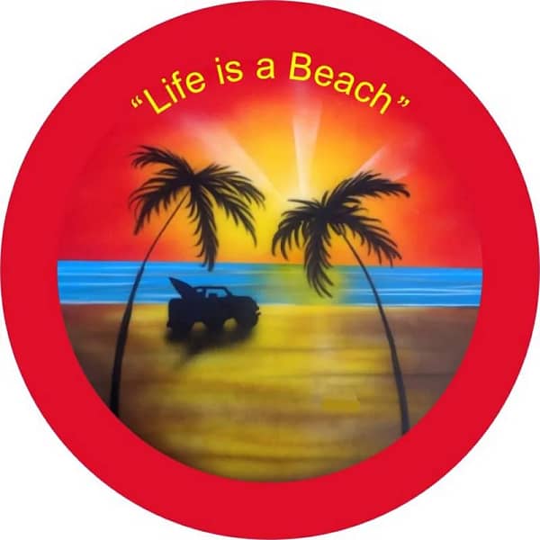 Life is a Beach Red