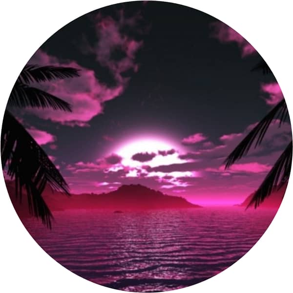 Island in Pink