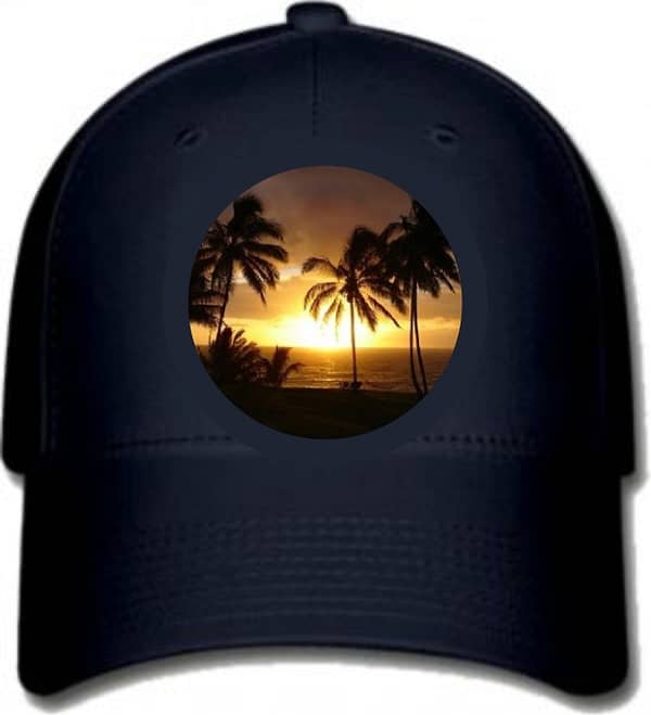 Jeep Island Sunset Ball Cap