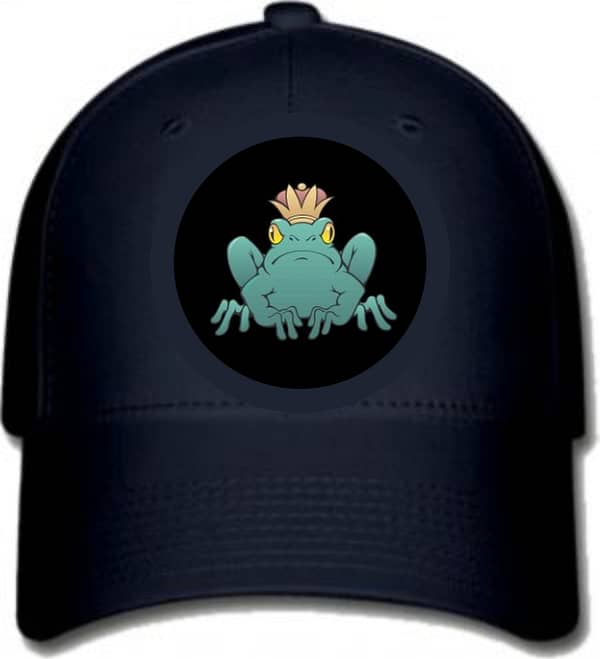King Frog Ball Cap