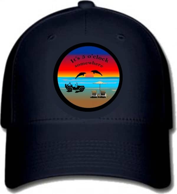 Black Jeep 5 O’Clock Ball Cap